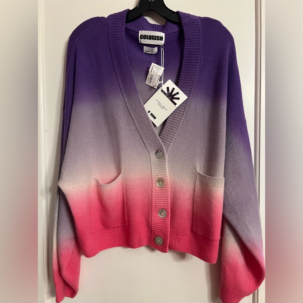 Colorush Cashmere sweater🌸🌸🌸